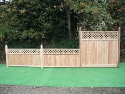 Fence With Lattice Backyard Fences Living Fence Rustic Fence