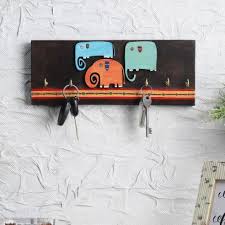 Toy box making kit diy wooden key rack holder wooden wall key holder. Key Holders Buy Wooden Key Chain Holders For Wall At Wooden Street