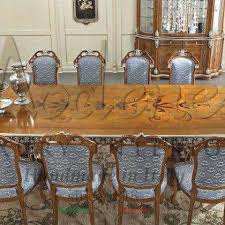 Our custom wood dining tables can be made in a number of sizes. Top Classic Luxury Dining Tables Made In Italy Traditional Handmade Home Furnishings Luxury Italian Classic Furniture