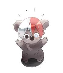 I Just Want To Gobble Up This Angel Koala Todoroki Hero My Hero Academia Shouto Boku No Hero Academia