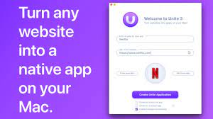Turning web pages into apps on mac os. Unite 3 For Macos Turn Any Website Into A Native App On Your Mac Youtube