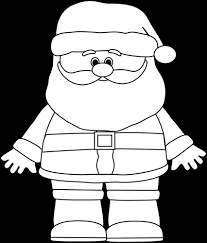 Black And White Santa Clip Art Black And White Santa Image It'd be like making the easter bunny an. black and white santa clip art black