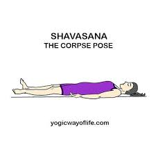 Shavasana Corpse Pose Yoga Asana For Relaxation