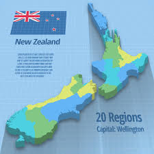 Plane deine reise durch neuseeland mit hilfe unserer interaktiven landkarte. Vektor Illustration 3d Der Neuseeland Karte Download Kostenlos Vector Clipart Graphics Vektorgrafiken Und Design Vorlagen