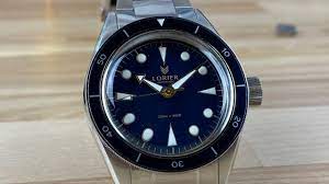 Zudem ist ein highbeat werk von miyota verbaut. Lorier Neptune Blue Gilt Youtube