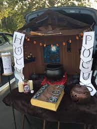 Hocus Pocus Themed Trunk Or Treat Trunk Or Treat Truck Or Treat Hocus Pocus Halloween Decor