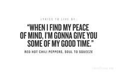 Red Hot Chili Peppers If You Have To Ask Live Lyrics To Live By Lyrics To Live By Squeeze Lyrics Lyrics