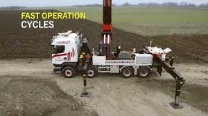 The company palfinger ag is an austrian manufacturer of hydraulic lifting, loading and handling systems, especially known for the cranes. Palfinger Loader Cranes Ladekrane Pk 92002 Sh Continuous Slewing Youtube