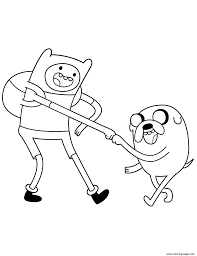 Marceline the vampire queen , adventure time , cartoons , animated , tv series , pendleton ward , cartoon network , american Finn And Jake Adventure Time S3cf1 Coloring Pages Printable