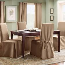 One piece, seam tuck, covers chair seat and back. Black Dining Room Chair Covers 50 New Ideas Download
