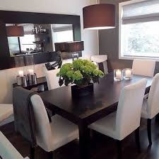 Ikea Mongstad Mirror Henriksdal Chairs Bjursta Table Dining Room In Shades Of Black Brown Dining Room Small Modern Dining Room Dining Room Inspiration