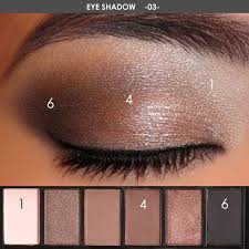 Focallure 6 Colors Eyeshadow Palette Glamorous Smokey Eye Shadow Shimmer Colors Makeup Kit By Focallure Smokey Eyeshadow Palette Smokey Eyeshadow Eyeshadow