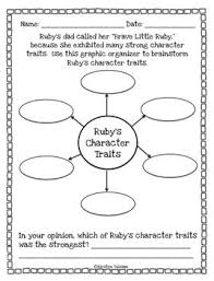 Ruby Bridges Character Traits Activity Teacherspayteachers Com Ruby Bridges Ruby Bridges Lesson Ruby Bridges Lesson Plan