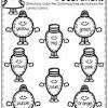 Line tracing worksheets like this one are perfect for preschoolers and kinder. 1