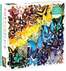 With plenty of puzzle images to choose from, we are at 500 pieces these puzzles are easy to finish in an afternoon while still offering a considerable challenge. Buy Galison Rainbow Butterflies Puzzle 500 Pieces Online With Canadian Pricing Urban Nature Store