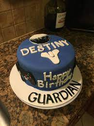 Destiny Ps4 Video Game Video Game Cakes Cake Yummy Cakes