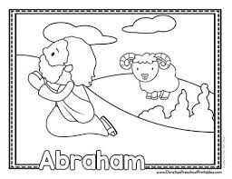 It shows him looking up to see the stars as mentioned in god's promise. Abraham Bible Printables Christian Preschool Printables