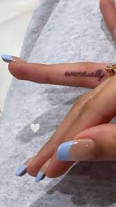 Pin By Nails Studio On Manicure Finger Tattoos Dream Nails Dainty Tattoos