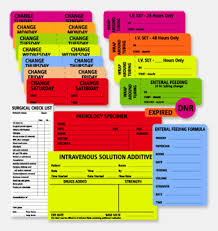 Rpi Roll Products Color Code Labels