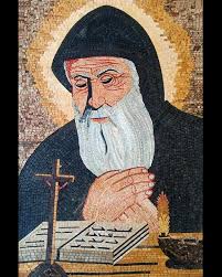 Two Mosaic artworks by artist Diab Imad: Virgin Mary and Jesus