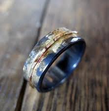 Mens Wedding Band 7mm Mens Wedding Ring Mens Wedding Band Gold Rustic Ring Unique Wedding Band Viking Wedding Ring Mens Engagement Ring Mens Wedding Rings Mens Gold Wedding Band Viking Wedding