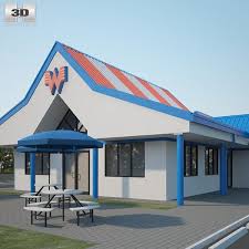 Whataburger Restaurant 02 3d Model Ad Restaurant Whataburger Model Whataburger 3d Model Restaurant