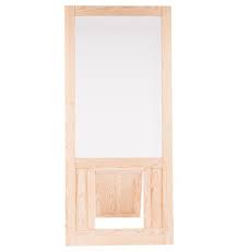 Fir Screen Door With Pet Door Diy Screen Door Screen Door Pet Door