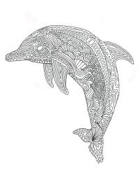 Dolphin Mandala Coloring Pages In 2020 Dolphin Coloring Pages Animal Coloring Pages Love Coloring Pages
