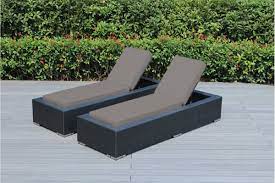 Even though a traditional lounger is still the most common purchase, there are a few other options to consider. Beautiful Outdoor Patio Wicker Furniture Chaise Lounge Set New