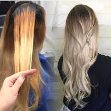 I bleached the underneath part of my almost black hair and it came out blonde, but its pretty brassy. 16 Legit Tricks To Get Rid Of Brassy Tones In Blonde Hair Brassy Hair Brassy Blonde Hair Styles