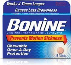 Bonine Meclizine Hci 25 Mg Truly Works Wonders With No Drowsiness Motion Sickness What To Pack Motion