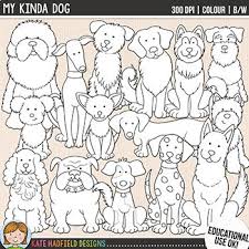 Dog Clip Art My Kinda Dog By Kate Hadfield Designs Teachers Pay Teachers In 2020 Dog Clip Art Dog Drawing Simple Dog Drawing