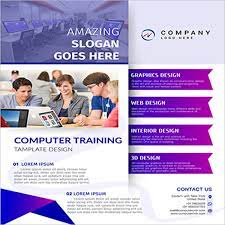 How to make a flyer. Best Computer Training Flyer Templates Creativetemplate