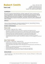 Mar 06, 2019 · because the team leader may be ultimately responsible for submitting the final project to the supervisor, tracking progress, monitoring team members' tasks, and ensuring deadlines are met also are. Team Lead Resume Samples Qwikresume