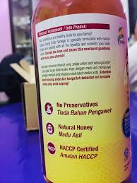 Apple cider vinegar adalah hasil campuran makanan sunnah seperti madu dan epal. Benarkah Cuka Epal Dapat Merawat Perut Kembung Dengan Berkesan