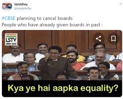 The board has decided to go relatable and posted memes instead of solemn guidelines and instructions. Amid Cbse Exams 2020 Cancelled Or Not Dilemma Students Share Hilarious Memes