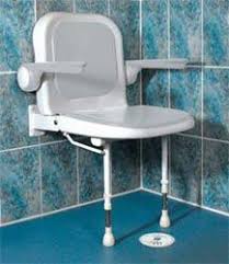 Fold Up Accessable Shower Chairs Out Of The Way When You Don T Need It Shower Seat Shower Seats Accessible Shower