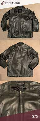 Wilson S Leather Vintage Leather Jacket Black Leather Coat Wilsons Leather