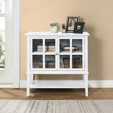 Dorel Franklin 2 Door Storage Cabinet White Cabinets Living Room