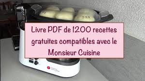 Telecharger Le Livre De 1200 Recettes Compatible Avec Monsieur Cuisine Silvercrest Monsieur Cuisine Monsieur Cuisine Recette Cuisine Lidl