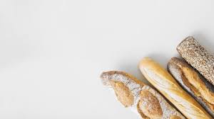 Skachivajte Vid Sverhu Dlinnye Bagety Na Belom Fone Besplatno Food Free Food Baguette