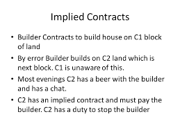 Contract to build a house. Contracts What Is Law Generally Accepted Rules Of Behaviour Contract Law Developed From The Need To Enforce Promises Or An Undertaking These Promises Ppt Download