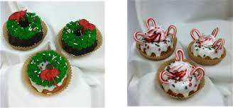 When you're heading over the river and through the woods. Christmas Mini Bundt Cakes
