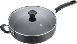 Created with the home chef in mind, t fal signature nonstick cookware provides an. Amazon Com T Fal B36290 Specialty Nonstick 5 Quart Jumbo Cooker Saute Pan With Glass Lid Black Skillets Kitchen Dining