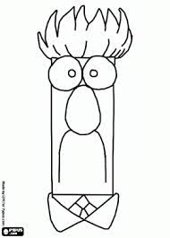Muppets doodle art art pages beaker muppets bunsen the muppet show art etsy art cute doodle art. The Face Of Beaker From The Muppets Coloring Page Muppets Coloring Pages Mad Scientist Art Muppet Drawing