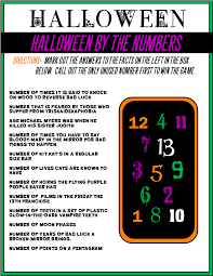 To celebrate this date, here is a quiz on basic friday the 13th trivia followed by some friday the 13th and black cat . Printable Halloween Party Games For Adults Print Play No Stress