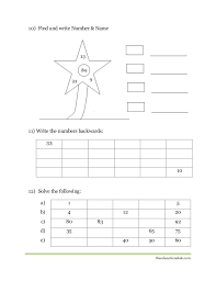 The worksheets support any first grade math program, but go especially well with ixl's 1st grade math curriculum. Maths Number System Worksheet Cbse Grade Ii