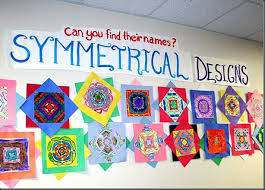 Symmetrical Name Designs Display Art Lessons Elementary Elementary Art Art Lessons