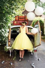 Wedding Magazine Wedding Dresses Wedding Flowers Retro Bridesmaid Dresses Yellow Bridesmaid Dresses Yellow Wedding Theme