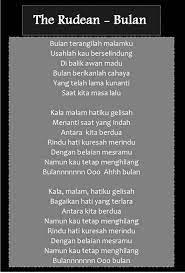Download mp3 tentang bulan with gratis, ada 20 daftar lagu tentang bulan with yang bisa anda download. The Rudean Hello Guys Ni Lirik Lagu Bulan Yang Korang Facebook